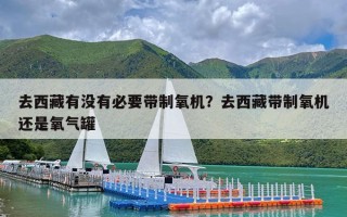 去西藏有没有必要带制氧机？去西藏带制氧机还是氧气罐