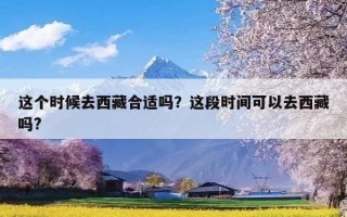 这个时候去西藏合适吗？这段时间可以去西藏吗?