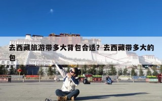 去西藏旅游带多大背包合适？去西藏带多大的包