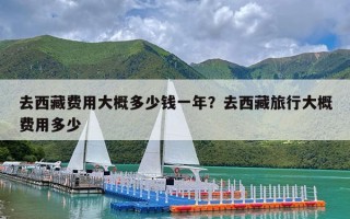 去西藏费用大概多少钱一年？去西藏旅行大概费用多少