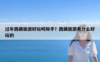 过年西藏旅游好玩吗知乎？西藏旅游有什么好玩的