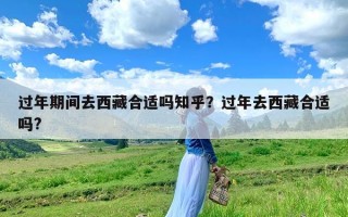 过年期间去西藏合适吗知乎？过年去西藏合适吗?