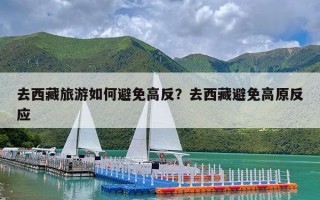 去西藏旅游如何避免高反？去西藏避免高原反应