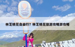 林芝桃花自由行？林芝桃花旅游攻略游攻略