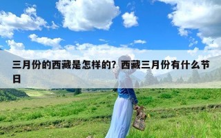 三月份的西藏是怎样的？西藏三月份有什么节日