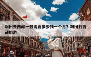 跟团去西藏一般需要多少钱一个月？跟团到西藏旅游