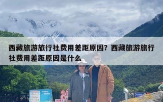 西藏旅游旅行社费用差距原因？西藏旅游旅行社费用差距原因是什么