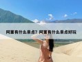 阿里有什么景点？阿里有什么景点好玩