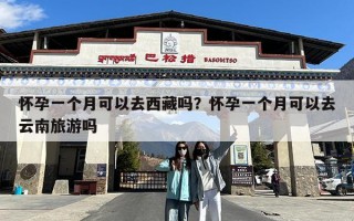 怀孕一个月可以去西藏吗？怀孕一个月可以去云南旅游吗