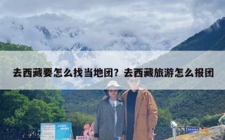 去西藏要怎么找当地团？去西藏旅游怎么报团