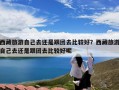 西藏旅游自己去还是跟团去比较好？西藏旅游自己去还是跟团去比较好呢