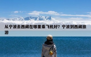 从宁波去西藏在哪里乘飞机好？宁波到西藏旅游