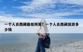 一个人去西藏最低预算？一个人去西藏旅游多少钱