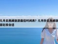 几月去西藏旅游最佳时间表？几月份去西藏旅游比较合适