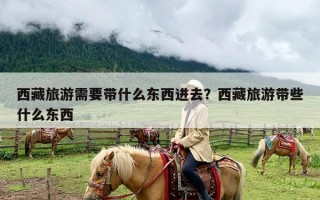 西藏旅游需要带什么东西进去？西藏旅游带些什么东西