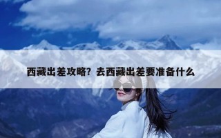 西藏出差攻略？去西藏出差要准备什么