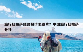 旅行社拉萨线路报价表图片？中国旅行社拉萨分社