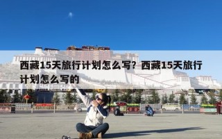 西藏15天旅行计划怎么写？西藏15天旅行计划怎么写的