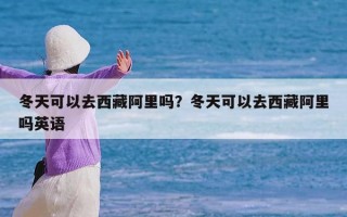 冬天可以去西藏阿里吗？冬天可以去西藏阿里吗英语