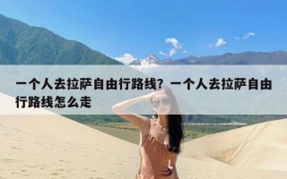 一个人去拉萨自由行路线？一个人去拉萨自由行路线怎么走