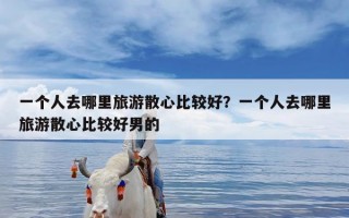 一个人去哪里旅游散心比较好？一个人去哪里旅游散心比较好男的