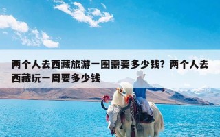 两个人去西藏旅游一圈需要多少钱？两个人去西藏玩一周要多少钱