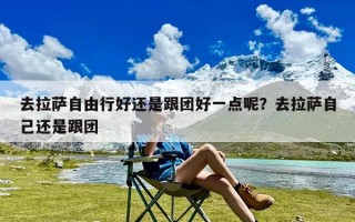 去拉萨自由行好还是跟团好一点呢？去拉萨自己还是跟团