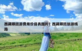 西藏跟团游费用价目表图片？西藏跟团旅游线路