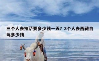 三个人去拉萨要多少钱一天？3个人去西藏自驾多少钱