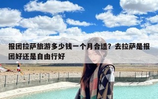 报团拉萨旅游多少钱一个月合适？去拉萨是报团好还是自由行好