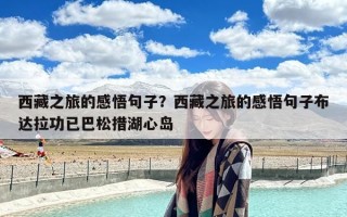 西藏之旅的感悟句子？西藏之旅的感悟句子布达拉功已巴松措湖心岛