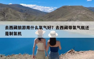 去西藏旅游用什么氧气好？去西藏带氧气瓶还是制氧机