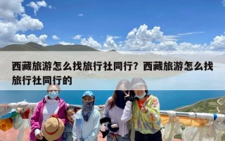 西藏旅游怎么找旅行社同行？西藏旅游怎么找旅行社同行的