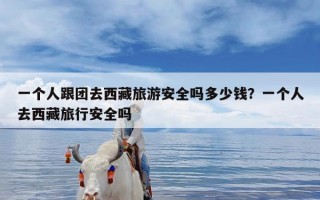 一个人跟团去西藏旅游安全吗多少钱？一个人去西藏旅行安全吗