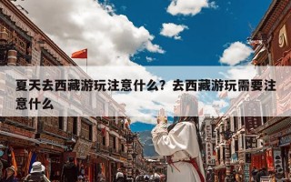 夏天去西藏游玩注意什么？去西藏游玩需要注意什么