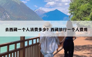 去西藏一个人消费多少？西藏旅行一个人费用