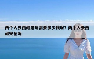 两个人去西藏游玩需要多少钱呢？两个人去西藏安全吗