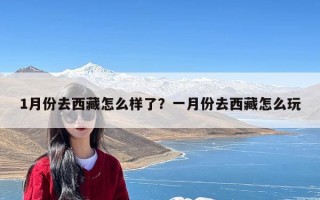 1月份去西藏怎么样了？一月份去西藏怎么玩