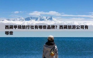 西藏甲级旅行社有哪些品牌？西藏旅游公司有哪些