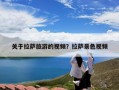 关于拉萨旅游的视频？拉萨景色视频