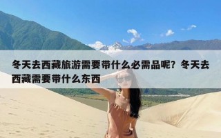 冬天去西藏旅游需要带什么必需品呢？冬天去西藏需要带什么东西