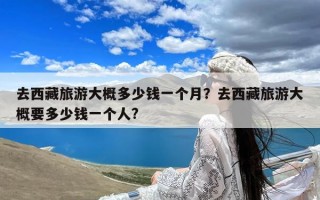 去西藏旅游大概多少钱一个月？去西藏旅游大概要多少钱一个人?