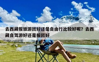 去西藏报旅游团好还是自由行比较好呢？去西藏自驾游好还是报团好