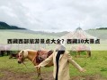 西藏西部旅游景点大全？西藏10大景点