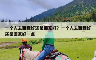 一个人去西藏好还是回家好？一个人去西藏好还是回家好一点