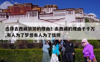 选择去西藏旅游的理由？去西藏的理由千千万,有人为了梦想有人为了信仰