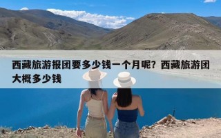 西藏旅游报团要多少钱一个月呢？西藏旅游团大概多少钱