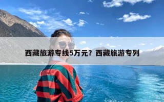 西藏旅游专线5万元？西藏旅游专列