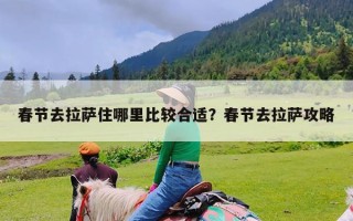 春节去拉萨住哪里比较合适？春节去拉萨攻略