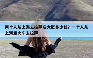 两个人从上海去拉萨玩大概多少钱？一个人从上海坐火车去拉萨